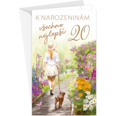 ARGUS Přání k narozeninám 20 15-6470c20