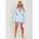 Missy Empire Къси панталони Missy Empire Cotton Oversized High Waisted Runner Shorts - Blue