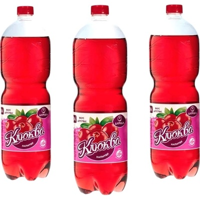 Darida Osvěžující perlivý nápoj Klikva 1,45 l