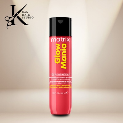 Matrix Шампоан за защита на цвета и блясък Glow Mania 300 ml