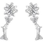 Silenti Jewelry Сребърни обеци "Съзвездие Риби