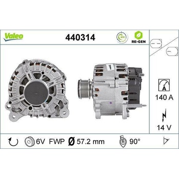 Generátor VALEO 440314