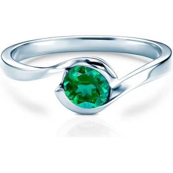 Image 1 of SAVICKI Пръстен Secret Garden: бяло злато, смарагд