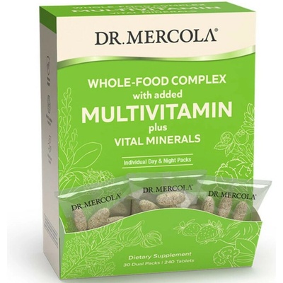 Dr. Mercola Multivitamín pro dospělé Daily Packs 240 tablet