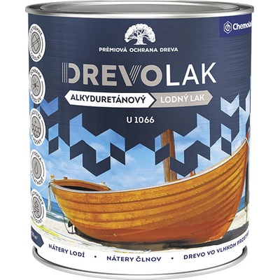 Chemolak U1066 Lodní lak 2,5 l – Zboží Dáma