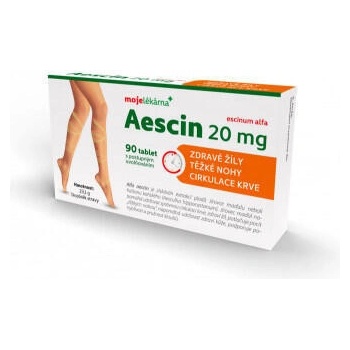 Moje lékárna Aescin 20mg 90 tablet