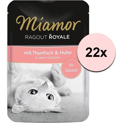 Miamor Ragout Royal тонзик и пиле в сос 22 x 100 г