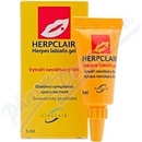 Prípravky na starostlivosť o pery Herpclair Herpes labialis gél 5 ml