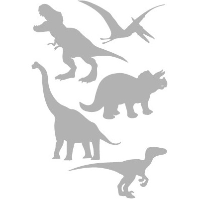Takoy Reflexná nažehľovačka Dinosaurus - balenie 5 ks