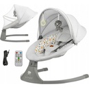 KINDERKRAFT pohupujúce s melódiou 2v1 Lumi, do 9 kg, Premium Light Grey