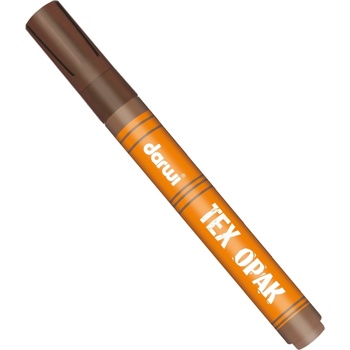 Darwi Tex Fabric Opak Marker Маркер за текстил Dark Brown 6 ml 1 бр (DA0160013805C)