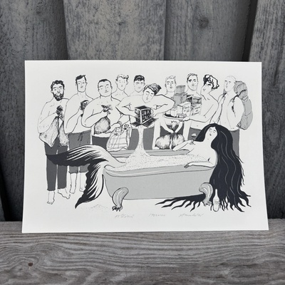 Grafika Stellion Lázeň Velikost: A5