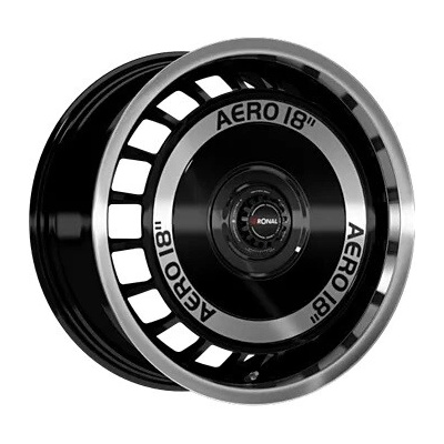 Ronal R50 8x18 5x100 ET35 REV-B black