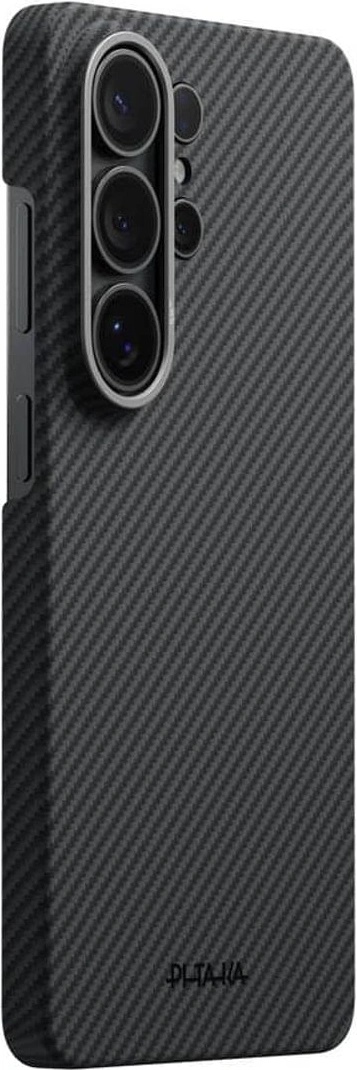 PITAKA Magsafe Калъф за Samsung S26 Ultra, Pitaka Edge Case Black/Grey, Черен (KS2601U)