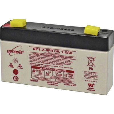 EnerSys Hawker Standby Genesis NP1.2-6 6V 1.2Ah