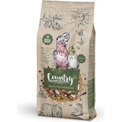 Witte molen COUNTRY Large Parakeet, Mix for awesome Australian large parakeets - пълноценна храна за голям папагал 0, 550 кг, Холандия - 652704