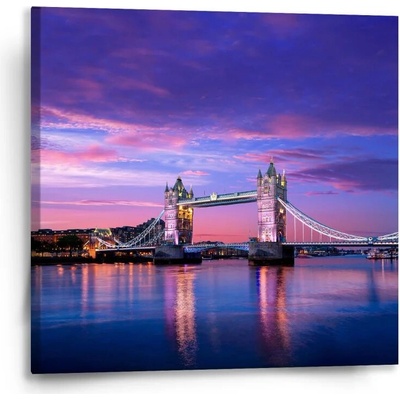 Sablio Obraz Londýn Tower Bridge - 50x50 cm