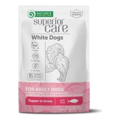 Natures Protection Superior care white dog adult all breeds tuna 24 x 70 g