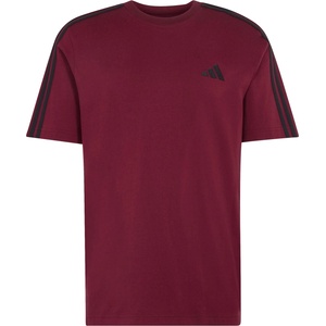 adidas Мъжка тениска adidas Essentials Single Jersey Left Chest Branded Tee T-shirt - Team Maroon 2 / Black - размер XXL (217-0476-0515)
