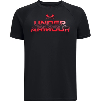 Under Armour Тениска Under Armour UA Tech Split Wordmark SS 1383010-002 Размер YLG