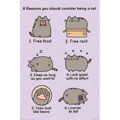 PLAGÁT 61 x 91,5 cm | PUSHEEN