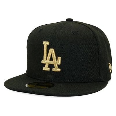 New Era 59FIFTY MLB Coops Metallic LA Dodgers Black / Gold – Zbozi.Blesk.cz