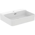 Ideal Standard Atelier Conca стенен умивалник 60 см матово бял с отвор за смесител и преливник (T3818V1)