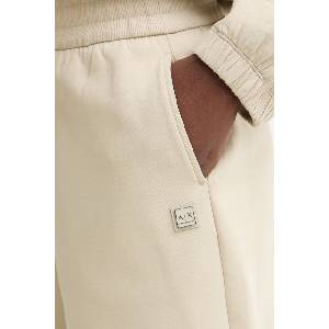 Armani Exchange къс панталон дамски с памук (XW002218.AF10818)