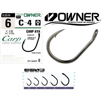 Owner s očkem C-4 50924 vel.2 6 ks