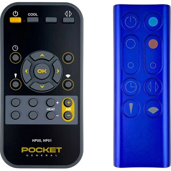 General DYSON HP00, HP01 blue - дистанционно управление дубликат МАГНИТНО (HP00, HP01 blue)