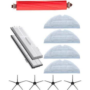 Комплект четки и филтри за смяна на Mobilly за Roborock S7, S7+ (Robrock S7)