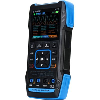 FNIRSI Осцилоскоп fnirsi 2c23t 3-в-1 с мултицет и генератор на сигнали (2c23t)