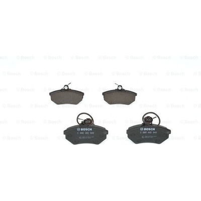 BOSCH Sada brzdových platničiek kotúčovej brzdy 0986460948