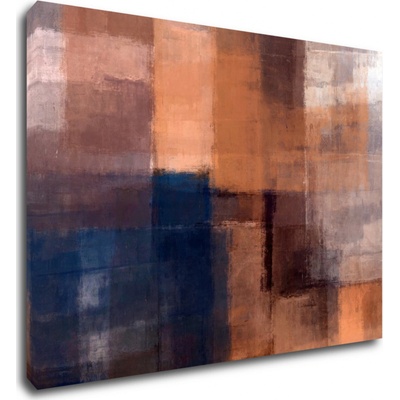 Impresi Obraz Kresba abstraktné obdlžníky - 70 x 50 cm