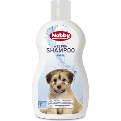NOBBY Puppy шампоан с екстракт от мляко и мед, за кученца над 6 седмици и кучета с чувствителна кожа, Германия - 300 мл 74862