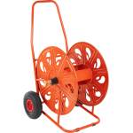 vidaXL Макара за маркуч тип количка за 140 м 3/4" маркуч стомана (4005287)