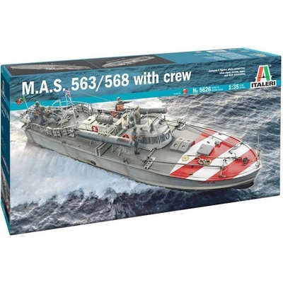 Italeri M.A.S. 563/568 with crew 5626 1:35