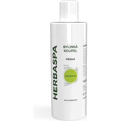 Herbaspa pěnivá bylinná koupel Lemongrass 400 ml