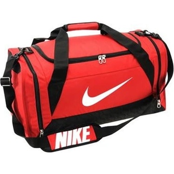 Nike Brasilia 6 Medium Grip Duffle taška Red