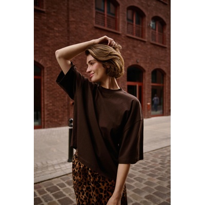 Moodo Кафяв свободен топ Moodo Moodo | Kafyav | ЖЕНИ | XL