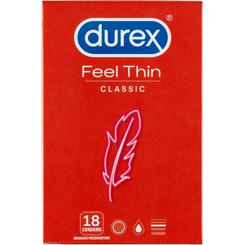 Durex Feel Thin Classic 18 ks