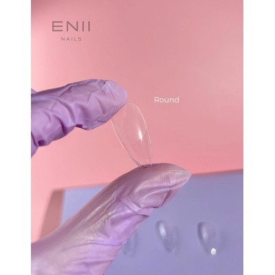 ENII NAILS Nehtové tipy Round 540 ks