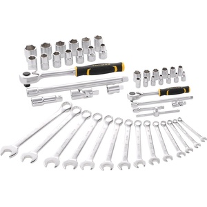 STANLEY Комплект от 49 части Stanley FatMax инструменти 1/4" + 1/2" + гаечни ключове с отворен край, 6-странни глави FMMT82827-1 (FMMT82827-1)