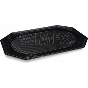 WIMEX s. r. o WIMEX s. r. o. Тава (rPET) овална черна 54 x 36 см [10 бр. ]