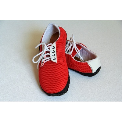 Barefootové topánky Ahinsa červené