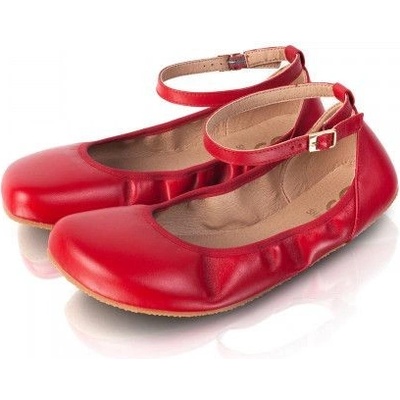Shapen barefoot balerínky Tulip 3.0 cherry wide