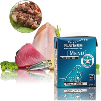 Platinum Menu Fish & Chicken 375 g