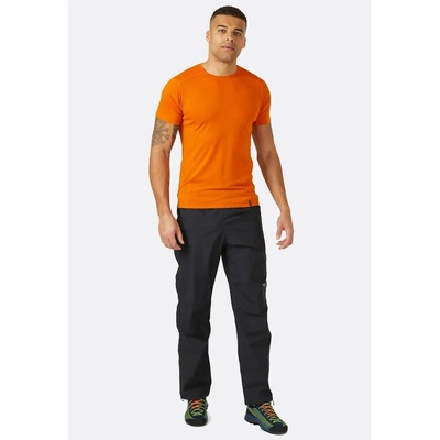 RAB Downpour Eco FZ pants pánské nepromokavé kalhoty Black – Zboží Dáma