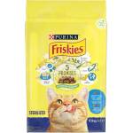 Friskies суха котешка храна за стерилни / кастрирани котки със Сьомга и добавени зеленчуци 2 x 10 кг