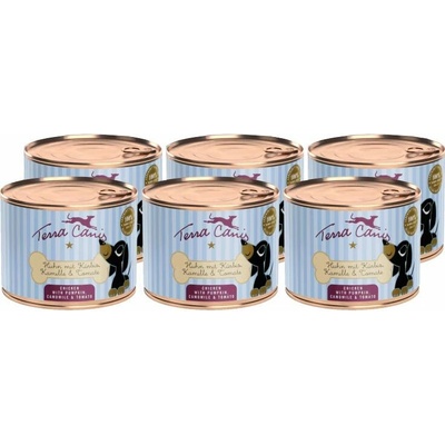 Terra Canis Puppy Chicken with pumpkin camomile & tomato 6 x 200 g